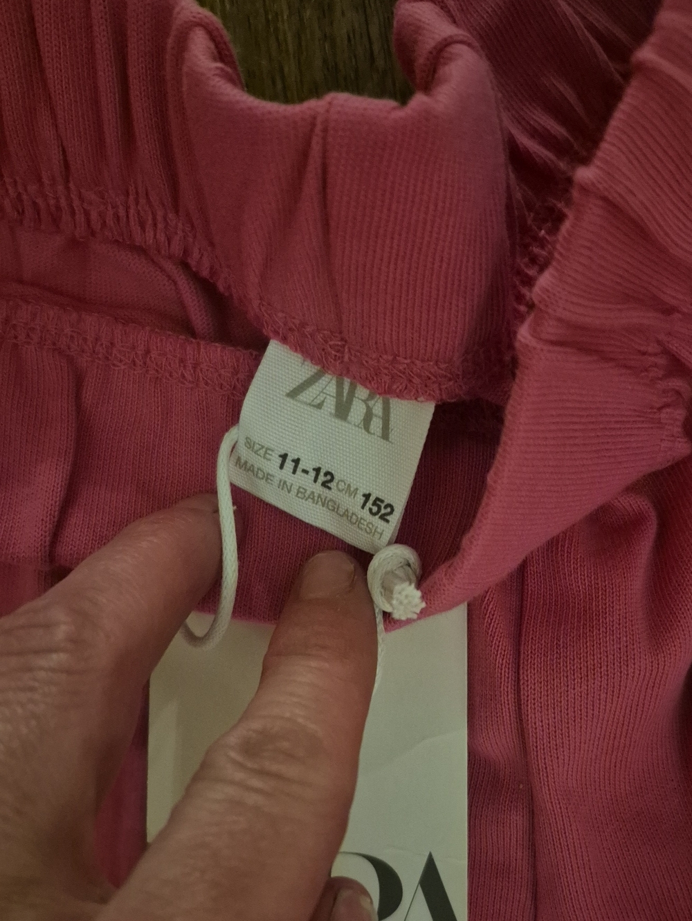 Kids Wide-Leg Lounge Pants - Pink Sz 10/12 - Picture 3 of 4